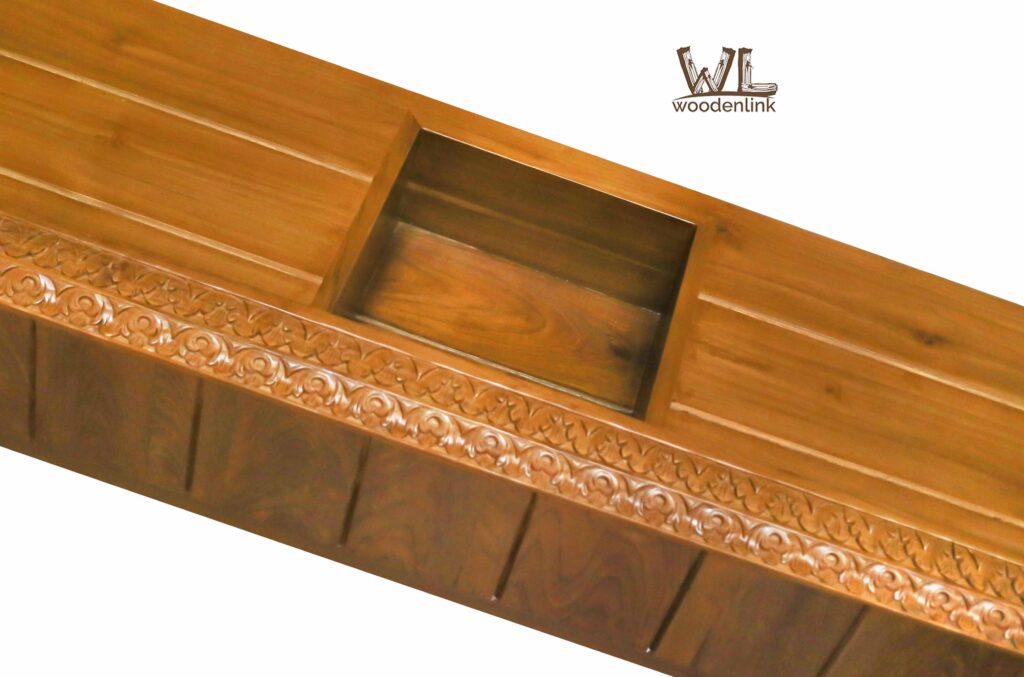 Wood, Wooden architrave for lobby entrance, Solid architrave from Teak Wood, Made in Jepara, Woodenlink, Lobby Carving Architrave -03